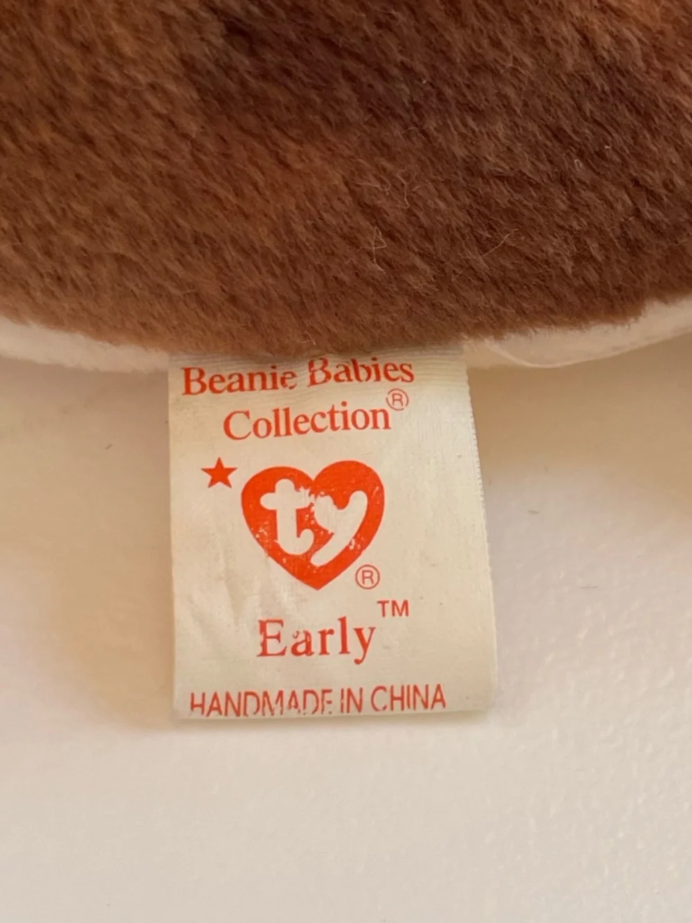 5 Vintage Ty Beanie Babies Birds  - Jabber, Rocket, Early, Stretch, Teenie Strut